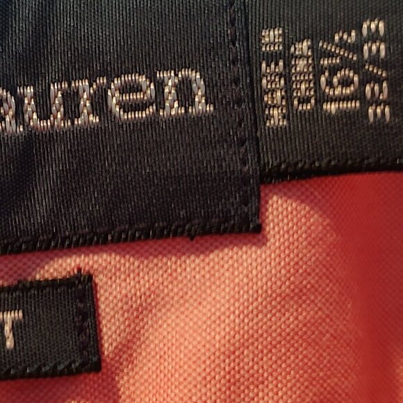 Men's Ralph Lauren Button Down Shirt Pink Size 16 1/2 32/33 - Picture 3 of 3